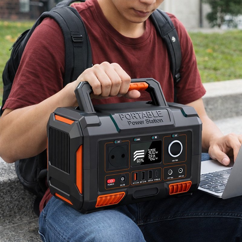 emergency power station