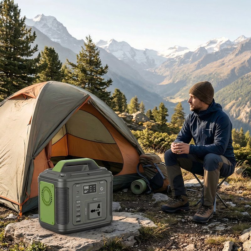 emergency power station