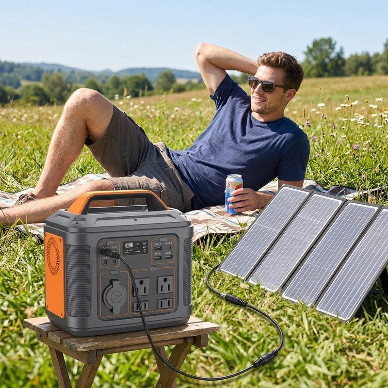 emergency power station