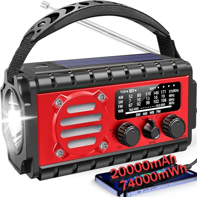led light radio